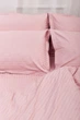 Комплект постельного белья Moon&Star Satin Stripe «Stripe Pink» полуторный евро 160х220 наволочки 2х70х70 (MS-820003627) - изображение 5