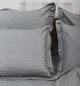 Комплект постельного белья Moon&Star Satin Stripe «Stripe Gray» King Size 220x240 наволочки 2х40х60 (MS-820003640) - изображение 9