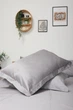 Комплект постельного белья Moon&Star евро 200х220 наволочки 2х40х60 Smoke Satin Premium (MS-820000430) - изображение 11