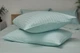 Комплект постельного белья Moon&Star полуторный 143х210 наволочки 4х70х70 Stripe Mint Satin Stripe (MS-820000609) - изображение 15