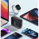 Сетевое зарядное устройство ESSAGER Grace 100W 4 Ports Travel Charger 2 Type-C 2 Type-A (ECT2CA-QYB01-Z) - изображение 7