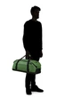 Дорожня Сумка-Рюкзак Samsonite ECODIVER STONE GREEN 55x31x24 KH7*04005 - зображення 10