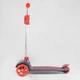 Дитячий самокат Best Scooter LK-52003. Підсвічування деки, коліс та дисків, PU колеса, знімне кермо. Червоний - изображение 2