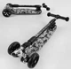 Дитячий самокат Best Scooter 65-878 MAXI. Складане кермо, 3 колеса PU з підсвічуванням. Чорний - зображення 5