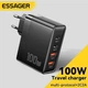 Зарядний адаптер Essager 100W GaN 2U+2C (ES-CD37 / P100AU01A3C0) - зображення 3
