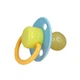 Детская пустышка латексная Mega Zayka MGZ-0515(Yellow) круглая - изображение 2