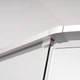 Душевой бокс DUSEL AVENUE Satin 95x95x210 стекло прозрачное, профиль сатин, без крыши - изображение 3