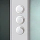 Душевой бокс DUSEL AVENUE White Matt 95x95x210 стекло прозрачное, профиль белый, без крыши - изображение 4