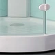 Душевой бокс DUSEL AVENUE White Matt 95x95x210 стекло прозрачное, профиль белый, без крыши - изображение 10