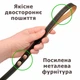 Поводок для собак, кошек - кожаный, 117 см х 1.5 см, пристежка, прошитый, двусторонний, с усиленной фурнитурой, натуральная кожа - изображение 5