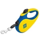 Поводок-рулетка для собак WAUDOG R-leash, рисунок "Colors of freedom", S, до 15 кг, 5 м, светоотражающая лента - изображение 4