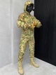Тактичний костюм SoftShell з вологозахистом та липучками під шеврони Multicam XL - зображення 3