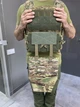Підсумок фартух напашник для плитоноски, розмір S, Мультикам, WINTAC, Cordura 1000D, сумка під балістичний пакет - зображення 9