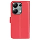 Классический чехол-книжка Deexe Book Type для Xiaomi Redmi Note 13 Pro 4G / Poco M6 Pro - Red - изображение 5