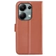 Чохол-книжка Deexe Book Type для Xiaomi Redmi Note 13 Pro 4G / Poco M6 Pro - Brown - зображення 5