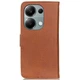 Чохол-книжка із застібкою KHAZNEH Wallet Cover для Xiaomi Redmi Note 13 Pro 4G / Poco M6 Pro - Brown - зображення 6