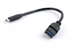 Кабель-адаптер Cablexpert USB OTG A-OTG-CMAF3-01 для пристроїв, AF - Type C, 0,20м - зображення 1