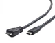 Кабель Cablexpert CCP-USB3-mBMCM-1M, преміум якість USB 3.0 Micro BM-папа/C-папа, 1 м. - зображення 2