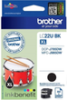 Tusz Brother LC-22UBK Black 2 400 stron (LC-22UBK) - obraz 1