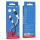 Кабель Borofone BX79 Silicone USB Type-C to Lightning, поддержка быстрой зарядки PD 20W / 3A, передача данных, силиконовая оплетка, 1 м, Black - изображение 1