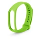Силиконовый ремешок MRK для фитнес браслета Xiaomi Mi Band 6/5 салатовый (29) с металлической кнопкой (mrk3128) - изображение 7