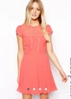 Шифоновое мини платье Asos XS Stk000213 - изображение 1