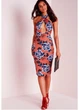 Коричневое миди платье Missguided XXS Stk002041 - изображение 1