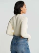 В'язаний джемпер "Kim" ginatricot 87368 XL (96702XL) Бежевий - зображення 2