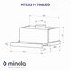 Вытяжка телескопическая Minola HTL 5214 BLF 700 LED - изображение 10