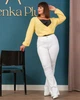 Джинси CJeans 6148-1, 50, білий - зображення 6