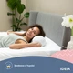 Подушка валик NORDIC COMFORT IDEIA 15х40 см с воздухопроницаемой вставкой белая (8-34691*001) - изображение 8