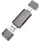 Кардидер HOCO HB39 USB to Type-C 5Gbps SD Black - изображение 1