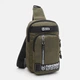 Сумка слинг мужская Laras C10HSSAD154g Зеленая (ROZ6501007245) - изображение 3