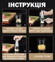 Ручной измельчитель для овощей универсальный, чоппер для измельчения чеснока и лука механический - изображение 5