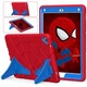 Чехол STR Spider Apple iPad 7 (10.2" экран) детский с подставками Spiderman Red/Blue - изображение 1