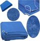 Plandeka VOREL 75 g/m² 4 x 5 m Niebieska (85114_v) - obraz 2