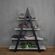 Этажерка 4 полки Metal & Wood А-1 в стиле Лофт - изображение 6