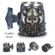 Кружка Knight Cup Викинг 3D Молот Тора 600 мл Синий (1007-993-01) - изображение 3