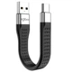 ​Кабель Rixmie USB на USB-C 15Вт, 10Gbps, 0.14м - зображення 1