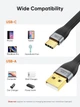​Кабель CableCreation USB A 2.0 to USB-C 3А, 480Mbps, 0.15м - изображение 7