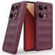 Силиконовый (TPU) чехол Deexe Terra Case для Xiaomi Redmi Note 13 Pro 4G - Wine Red - изображение 3