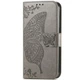 Чохол-книжка з малюнком UniCase Butterfly Pattern для Xiaomi Poco X6 Pro - Grey - зображення 4