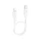 Кабель HOCO X96 Type-C to Lightning 20W 2.4A 0.25 м White - изображение 1