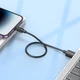 Кабель HOCO X96 USB to Lightning 12W 2.4A 0.25 м Black - зображення 4