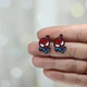 Сережки з супергероями Marvel Comics "Spider-Man, Людина-павук" (Сер0034) - зображення 1