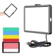 Светодиодная лампа LED Square Fill Light 10 х15 см видео свет с цветными фильтрами для фото видео - изображение 3