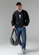Сумка чоловіча Sambag HOBO BAG-GLOVE Графіт 30 х 13 х 8 см (53400009m) - зображення 6