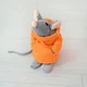 М'яка іграшка Kidsqo Мишеня Сніффі 15cм сірий з помаранчевим (KD175) - зображення 4