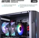 Компьютер ARTLINE Gaming DRGN (DRGNv62) AMD Ryzen 9 5900X / RAM 32ГБ / SSD 1ТБ / nVidia GeForce RTX 4070 Super 12ГБ - изображение 7