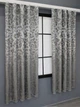 Комплект коротких штор VR-Textil Жаккард Вензель № 293ш Серый 130х170 см 2 шт (35-0017) - изображение 4